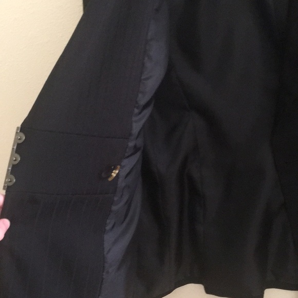 John Meyer of Norwich Black Blazer Jacket - Picture 4 of 5